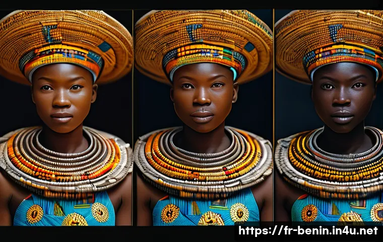 베냉의 경제 성장과 산업 - Here are three detailed image prompts for stable diffusion, based on the provided text about Benin, ...